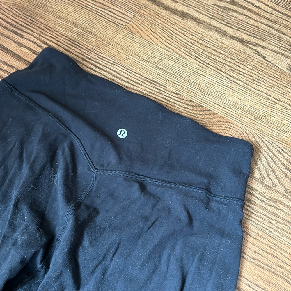 Lululemon black align joggers size 8